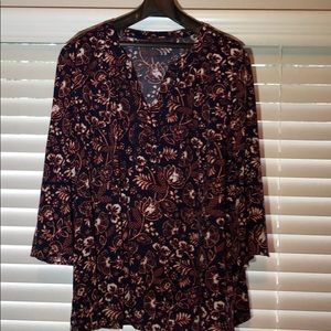Gloria Vanderbelt shirt XL
